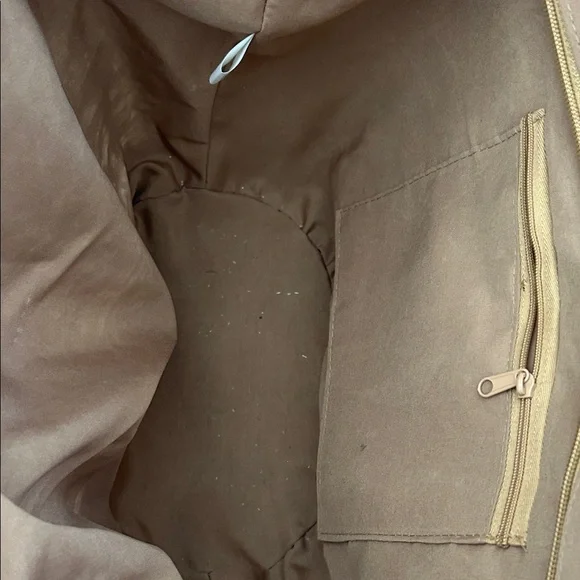 Naturalizer Woven Tan and Brown Tote - Picture 8 of 13